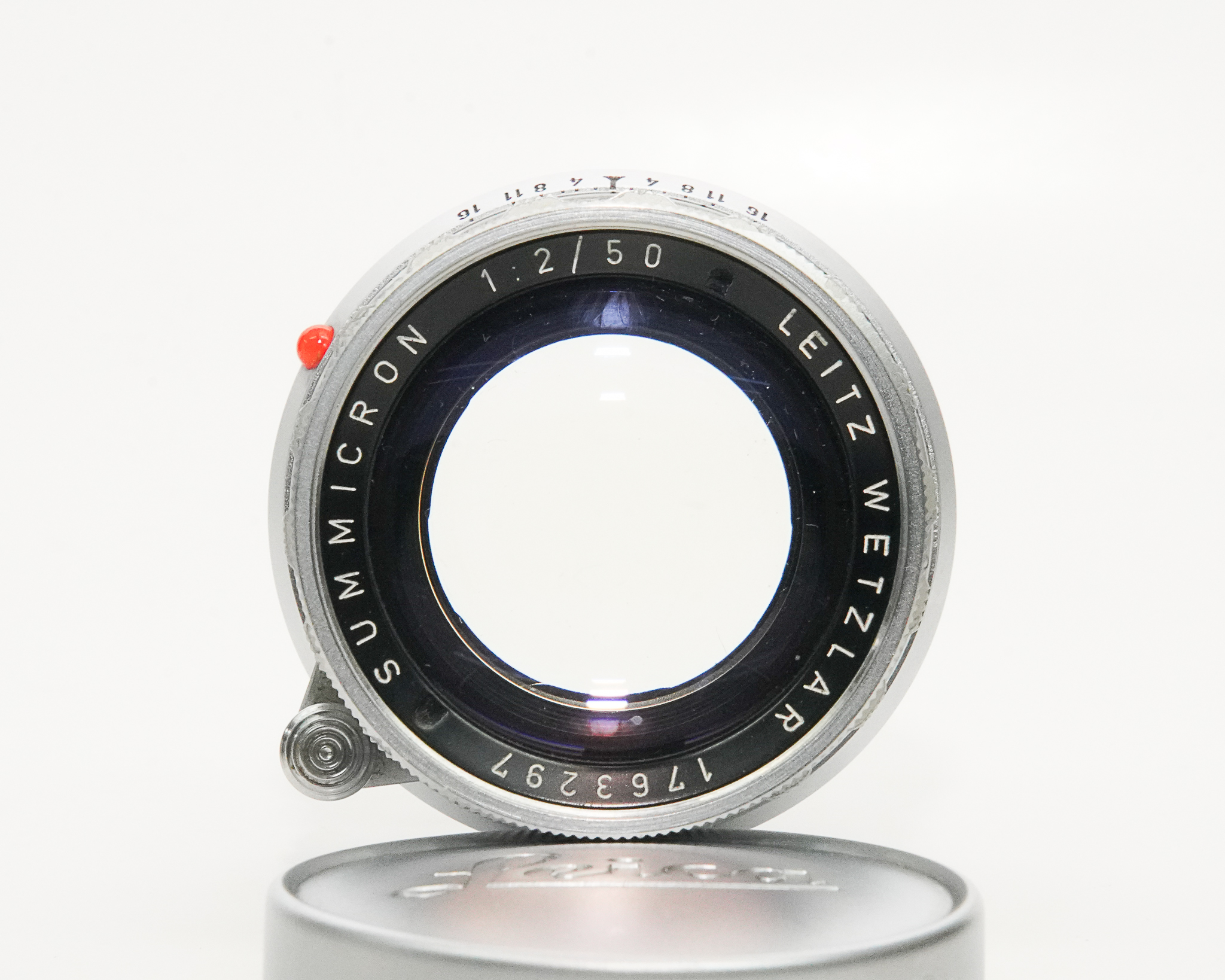 50/2 Summicron  SN.1763297   (Made in Germany) ライカＭ用    距離計連動 252gの画像