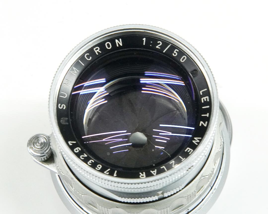 50/2 Summicron  SN.1763297   (Made in Germany) ライカＭ用    距離計連動 252gの画像