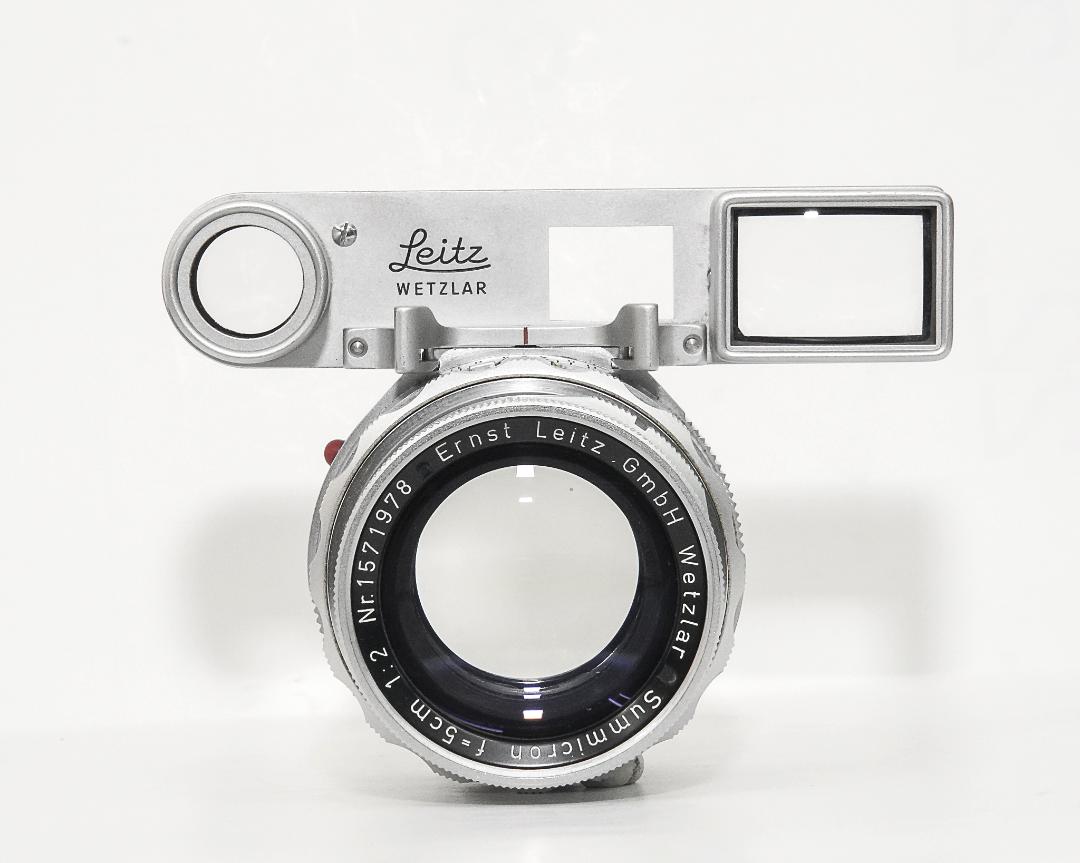 50/2 近接 Summicron  Sn 1571978   (Made in Germany) ライカＭ用    距離計連動　第1世代（初代）1958年製,の画像