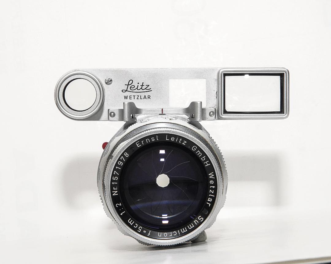 50/2 近接 Summicron  Sn 1571978   (Made in Germany) ライカＭ用    距離計連動　第1世代（初代）1958年製,の画像