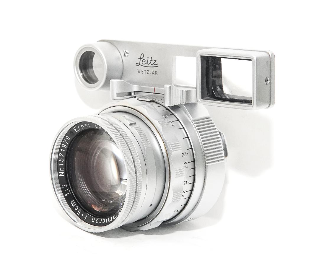50/2 近接 Summicron  Sn 1571978   (Made in Germany) ライカＭ用    距離計連動　第1世代（初代）1958年製,の画像