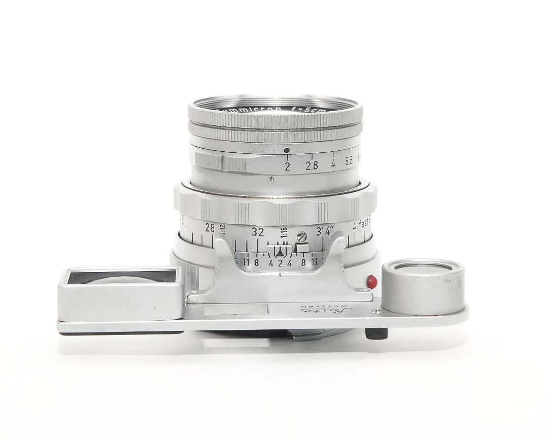 50/2 近接 Summicron  Sn 1571978   (Made in Germany) ライカＭ用    距離計連動　第1世代（初代）1958年製,の画像
