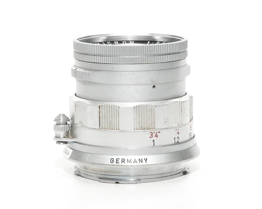 50/2 Summicron  SN.1961686   (Made in Germany) ライカＭ用    距離計連動 252gの画像