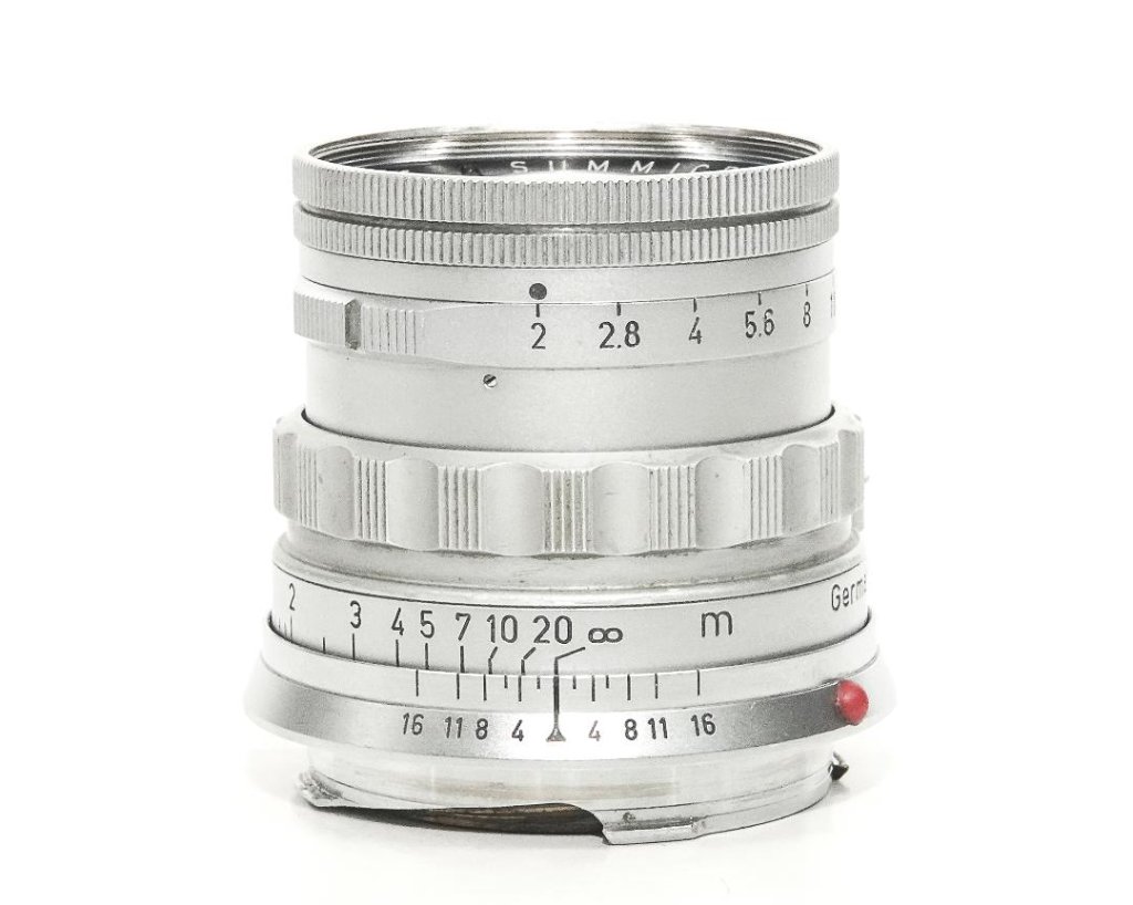 50/2 Summicron  SN.1750875 (Made in Germany) ライカＭ用    距離計連動　第1世代  中〜後期型　1960年製の画像