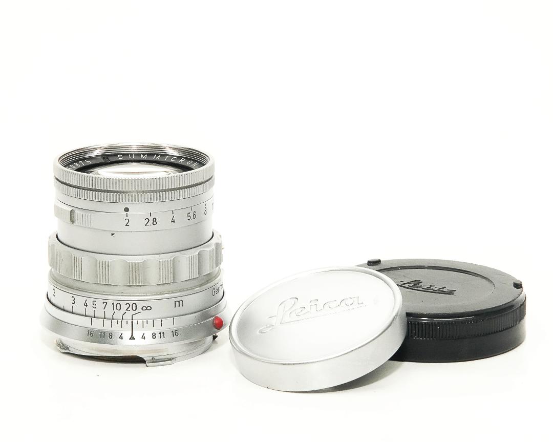50/2 Summicron  SN.1750875 (Made in Germany) ライカＭ用    距離計連動　第1世代  中〜後期型　1960年製の画像