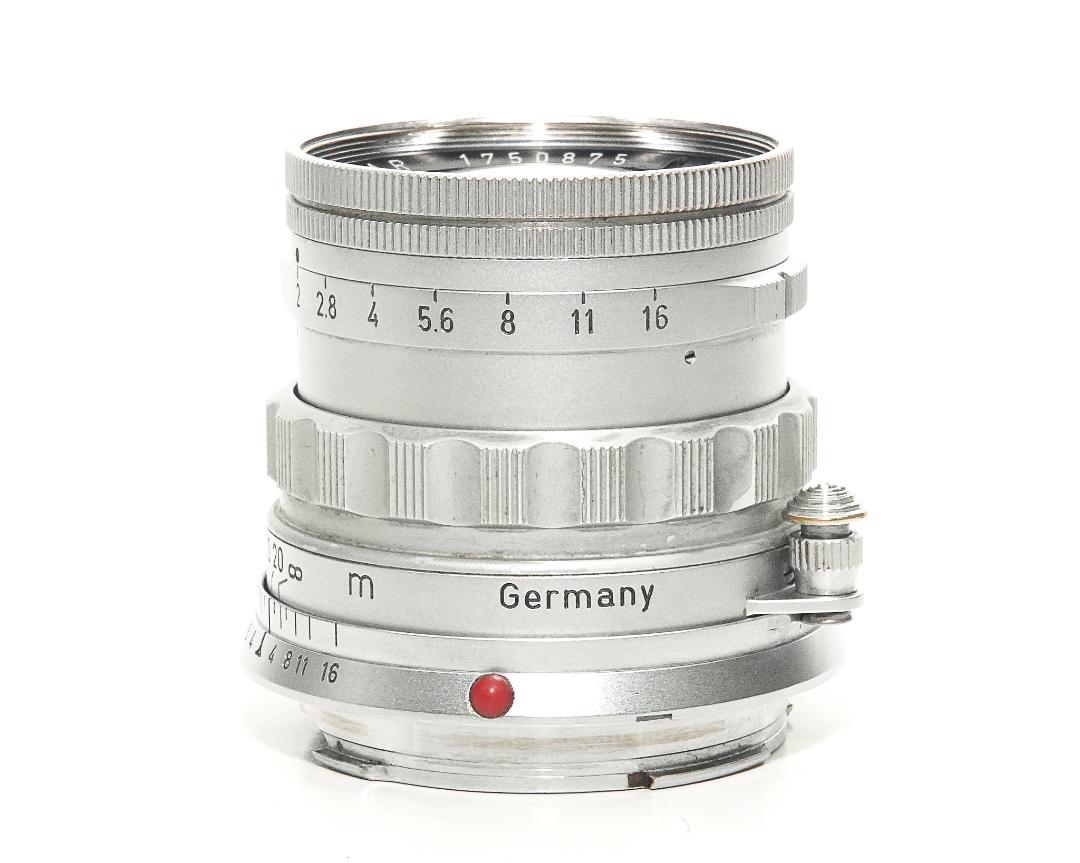 50/2 Summicron  SN.1750875 (Made in Germany) ライカＭ用    距離計連動　第1世代  中〜後期型　1960年製の画像