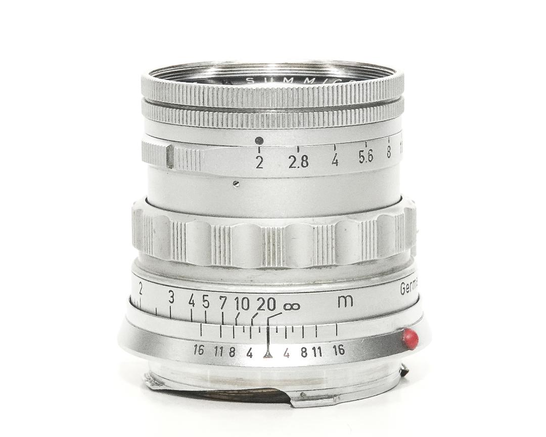 50/2 Summicron  SN.1750875 (Made in Germany) ライカＭ用    距離計連動　第1世代  中〜後期型　1960年製の画像