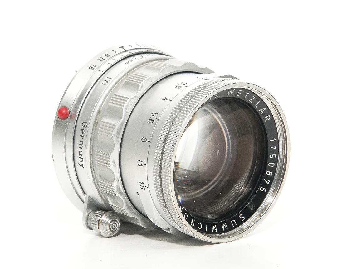 50/2 Summicron  SN.1750875 (Made in Germany) ライカＭ用    距離計連動　第1世代  中〜後期型　1960年製の画像