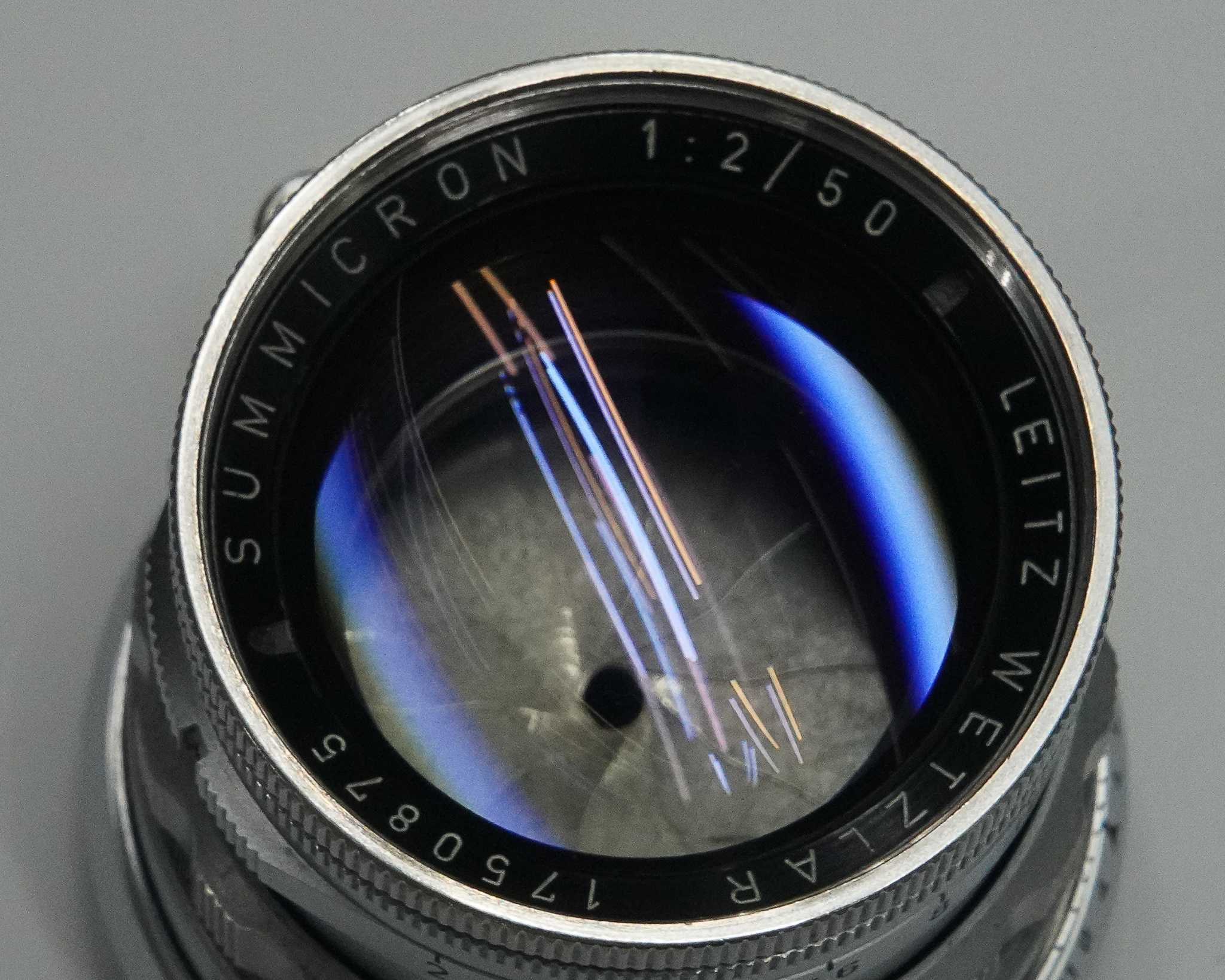 50/2 Summicron  SN.1750875 (Made in Germany) ライカＭ用    距離計連動　第1世代  中〜後期型　1960年製の画像