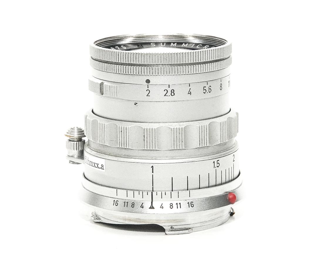 50/2 Summicron  SN.1750875 (Made in Germany) ライカＭ用    距離計連動　第1世代  中〜後期型　1960年製の画像