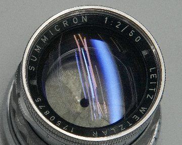 50/2 Summicron  SN.1750875 (Made in Germany) ライカＭ用    距離計連動　第1世代  中〜後期型　1960年製の画像