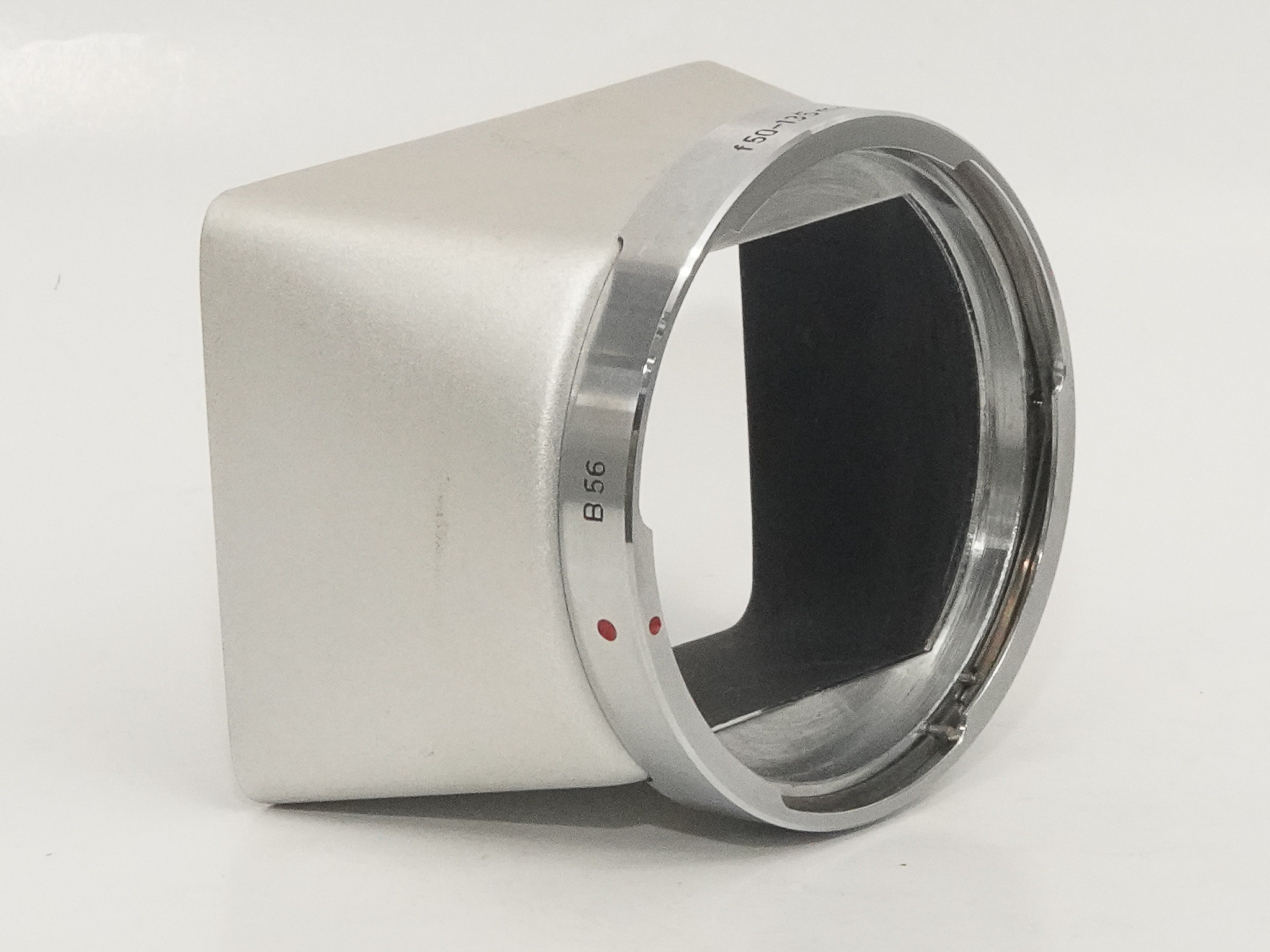 Contarex 50ﾐﾘ～135ﾐﾘ用フード (B56) 外バヨネット 金属製　初期型の画像