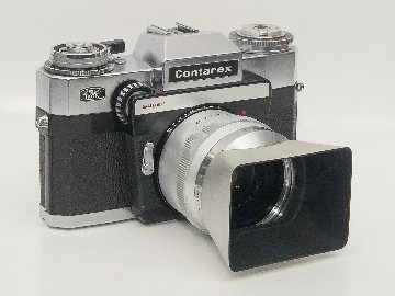 Contarex 50ﾐﾘ～135ﾐﾘ用フード (B56) 外バヨネット 金属製　初期型の画像