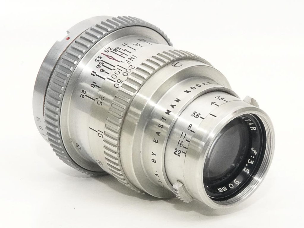 90/3.5 EKTAR (KODAK) エクトラ用 Sn EC1060 1941年製造(Camerosity)  距離計連動  の画像