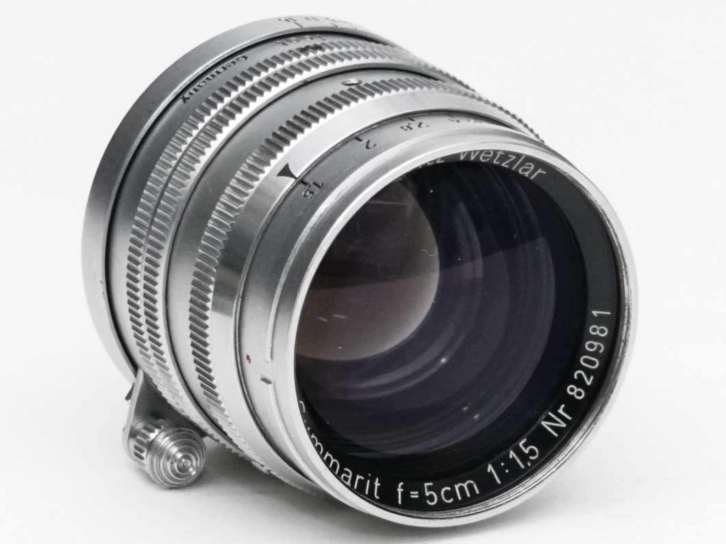 50/1.5  Summarit　L#820981  Ernst Leitz Wetzlar   ライカL39 & M 用の画像