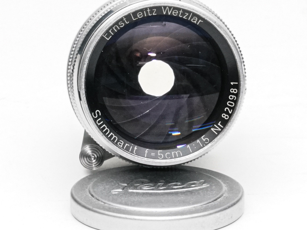 50/1.5  Summarit　L#820981  Ernst Leitz Wetzlar   ライカL39 & M 用の画像