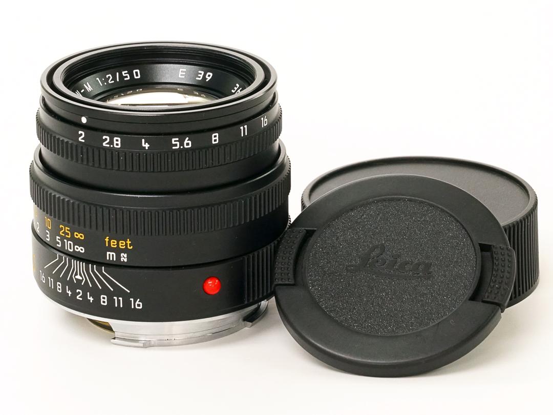 50/2 Summicron L#3655357  固定鏡胴 (Made in Germany) ライカＭ用  フード組み込み 距離計連動 240gの画像