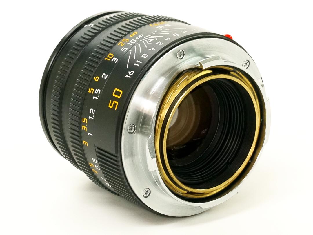 50/2 Summicron L#3655357  固定鏡胴 (Made in Germany) ライカＭ用  フード組み込み 距離計連動 240gの画像