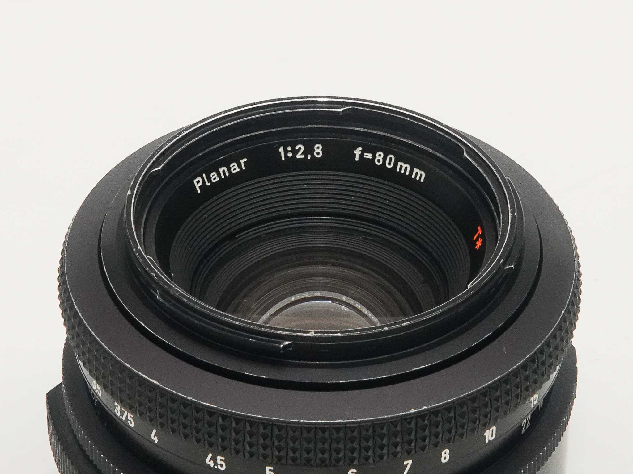 80/2.8 Planar T ☆  V-シリーズ  F レンズ　200シリーズ&2000シリーズ,カメラボデー用　58cm〜∞　寄れるPlanarの画像