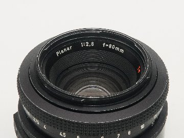 80/2.8 Planar T ☆  V-シリーズ  F レンズ　200シリーズ&2000シリーズ,カメラボデー用　58cm〜∞　寄れるPlanarの画像