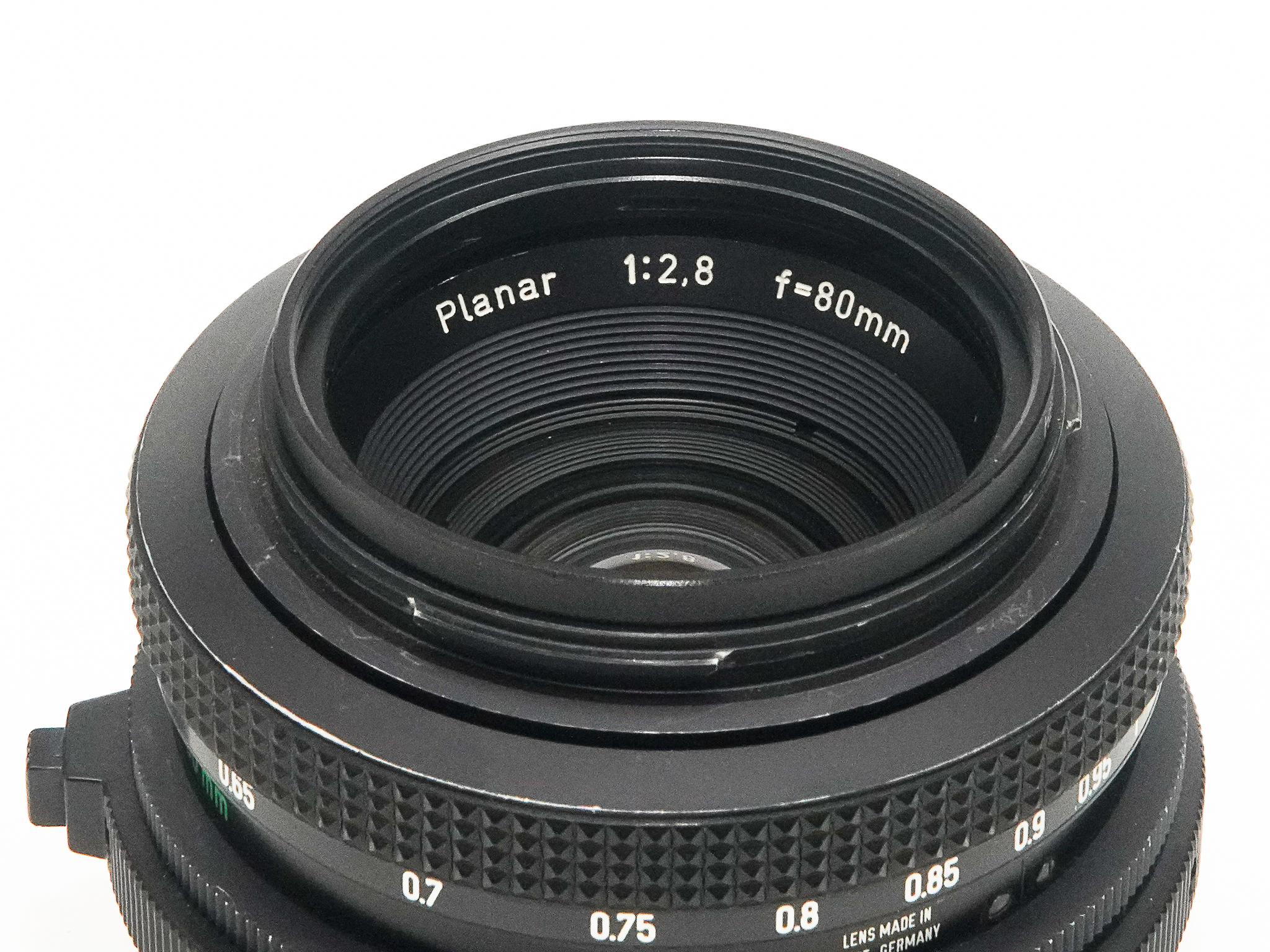 80/2.8 Planar T ☆  V-シリーズ  F レンズ　200&2000,カメラボデー用　58cm〜∞　寄れるPlanarの画像