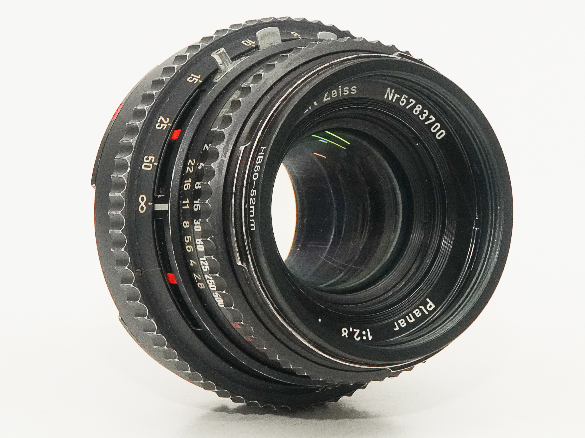 Hasselblad 500C/M  80/2.8 Planar (Cレンズ ) ブラック 12マガジン　疑似アキュートマット焦点板　 ネックストラップ付  日本語使用説明書付(コピー)の画像