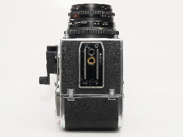 Hasselblad 500C/M  80/2.8 Planar (Cレンズ ) ブラック 12マガジン　疑似アキュートマット焦点板　 ネックストラップ付  日本語使用説明書付(コピー)の画像