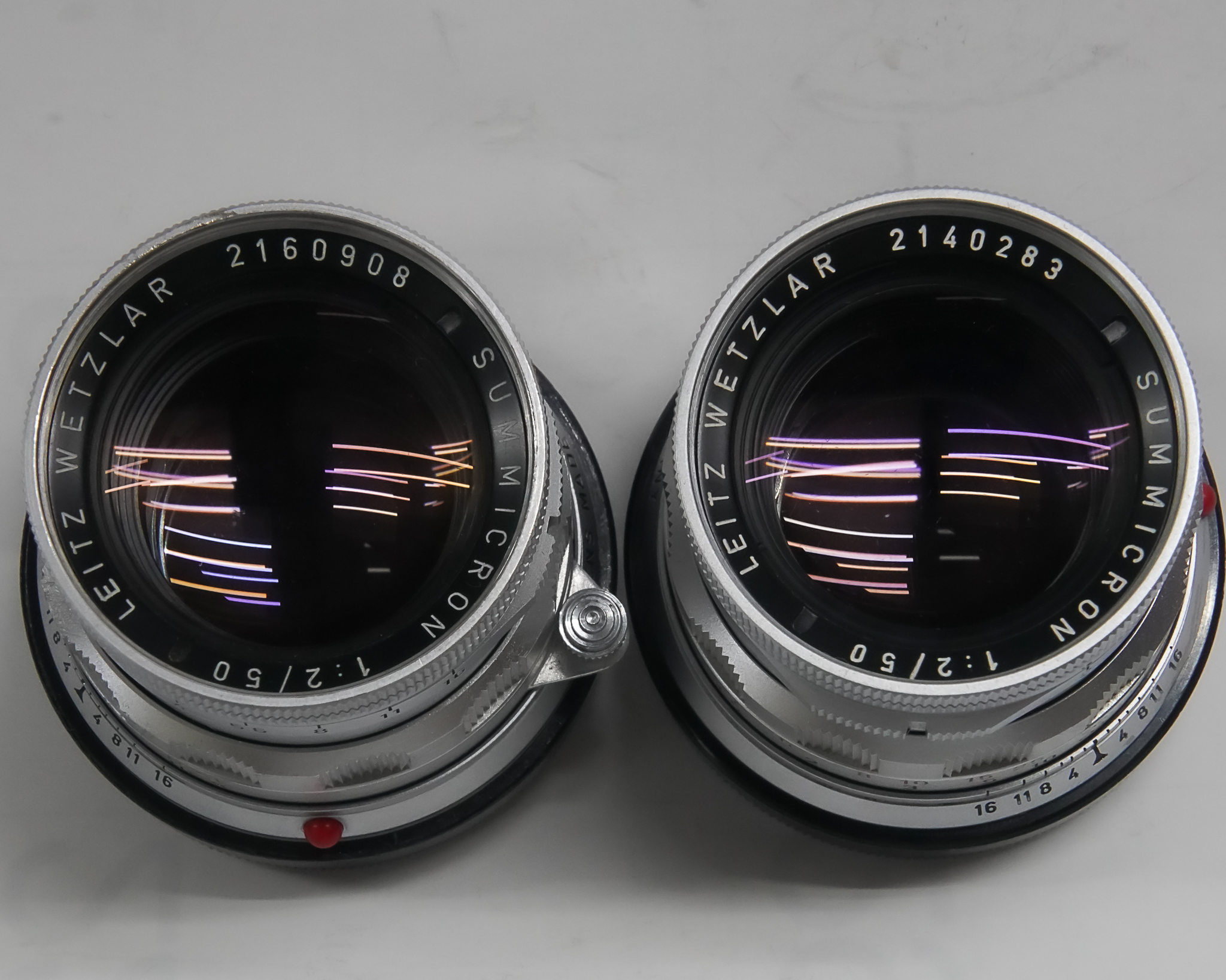 50/2 Summicron  SN.2140283  (Made in Germany) ライカＭ用    距離計連動　第1世代  後期型（最終盤）1965年製の画像