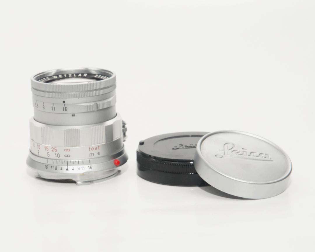 50/2 Summicron  SN.2140283  (Made in Germany) ライカＭ用    距離計連動　第1世代  後期型（最終盤）1965年製の画像