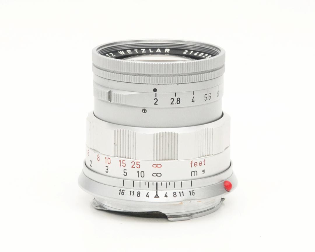 50/2 Summicron  SN.2140283  (Made in Germany) ライカＭ用    距離計連動　第1世代  後期型（最終盤）1965年製の画像