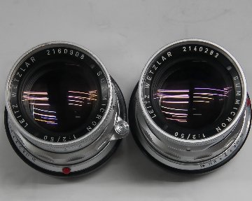 50/2 Summicron  SN.2140283  (Made in Germany) ライカＭ用    距離計連動　第1世代  後期型（最終盤）1965年製の画像