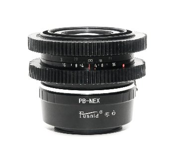 50/1.8  MC P (Pancolar)  Carl Zeiss Jena DDR シネ、ムービー用レンズ改装レンズ,　プラクチカBマウント → Sony E マウント用アダプター付 の画像