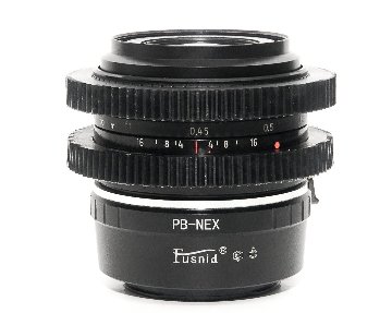 50/1.8  MC P (Pancolar)  Carl Zeiss Jena DDR シネ、ムービー用レンズ改装レンズ,　プラクチカBマウント → Sony E マウント用アダプター付 の画像