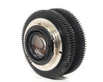 50/1.8  MC P (Pancolar)  Carl Zeiss Jena DDR シネ、ムービー用レンズ改装レンズ,　プラクチカBマウント → Sony E マウント用アダプター付 の画像