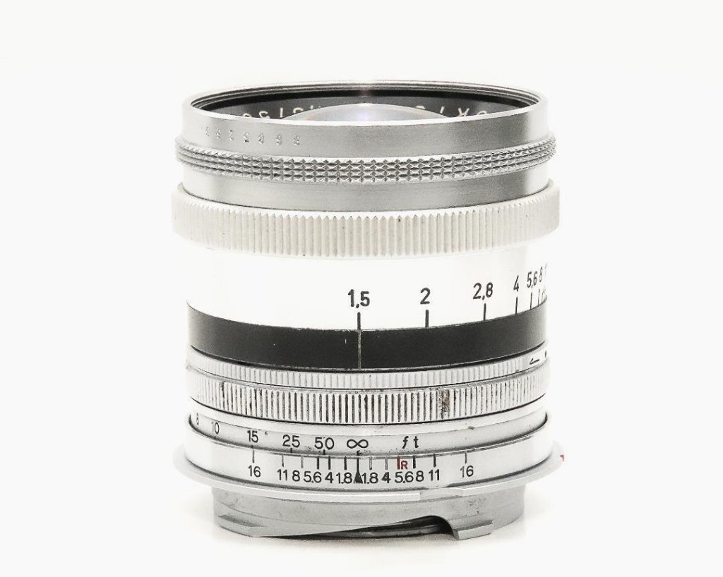 50/1.5 NOKTON    L/Mマウント (Voigtlander Germany) 　距離計連動   Sn 3685268の画像