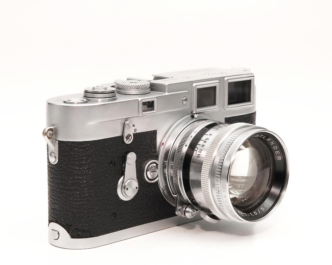 50/1.5 NOKTON    L/Mマウント (Voigtlander Germany) 　距離計連動   Sn 3685268の画像
