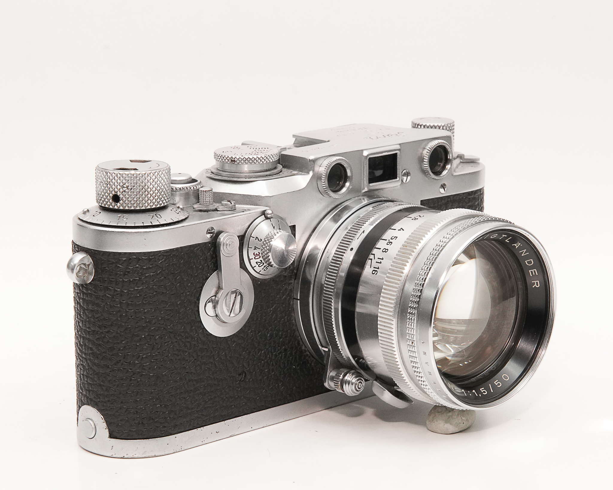 50/1.5 NOKTON    L/Mマウント (Voigtlander Germany) 　距離計連動   Sn 3685268の画像