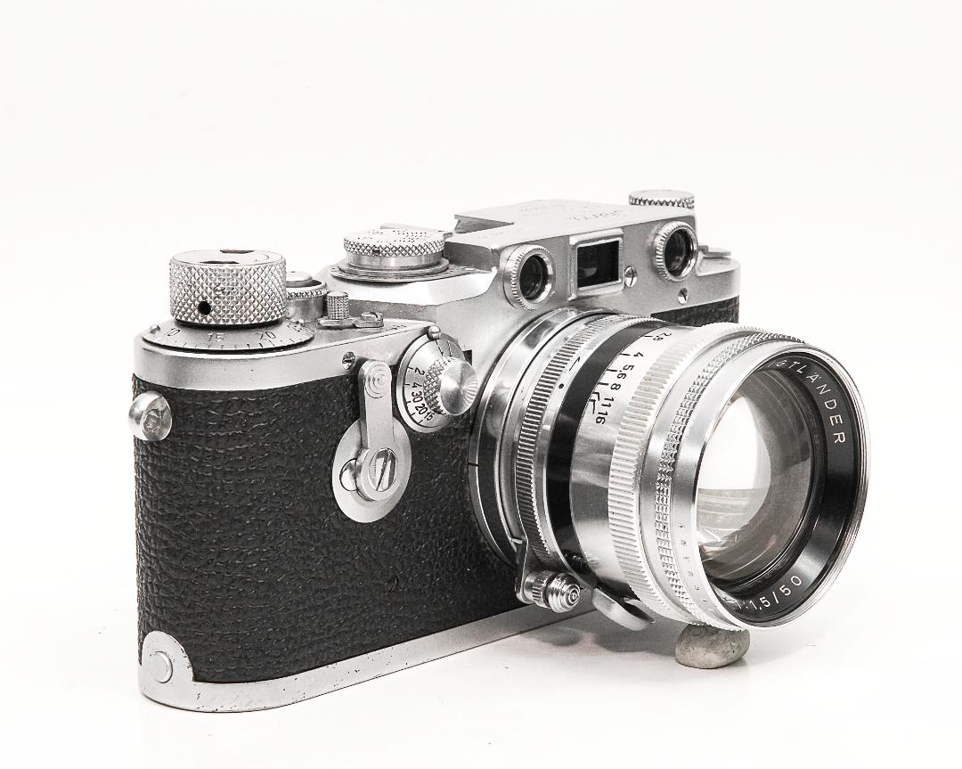 50/1.5 NOKTON    L/Mマウント (Voigtlander Germany) 　距離計連動   Sn 3685268の画像