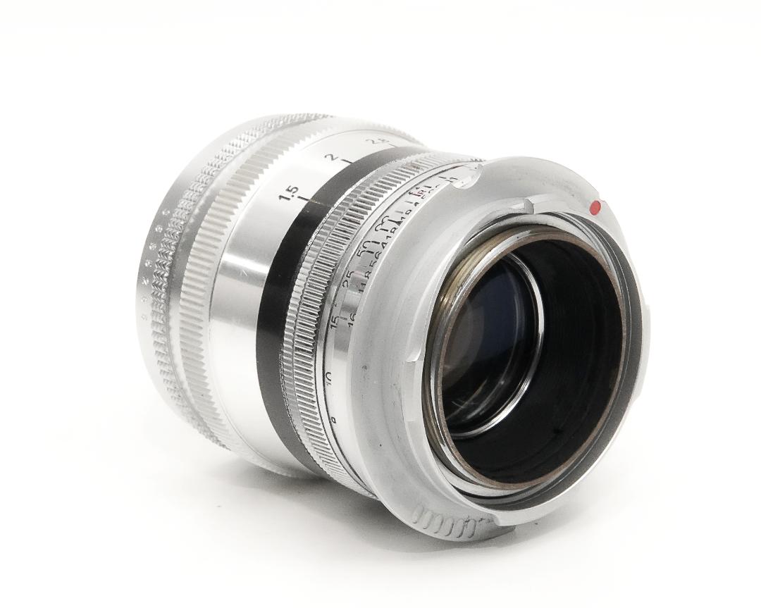 50/1.5 NOKTON    L/Mマウント (Voigtlander Germany) 　距離計連動   Sn 3685268の画像