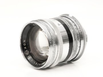 50/1.5 NOKTON    L/Mマウント (Voigtlander Germany) 　距離計連動   Sn 3685268の画像