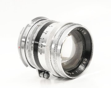 50/1.5 NOKTON    L/Mマウント (Voigtlander Germany) 　距離計連動   Sn 3685268の画像