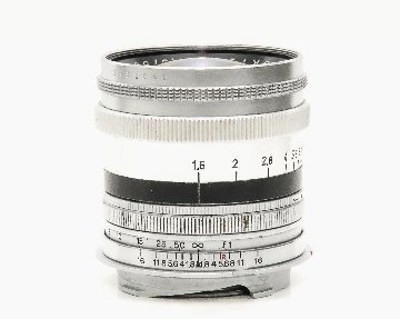 50/1.5 NOKTON    L/Mマウント (Voigtlander Germany) 　距離計連動   Sn 3685268の画像