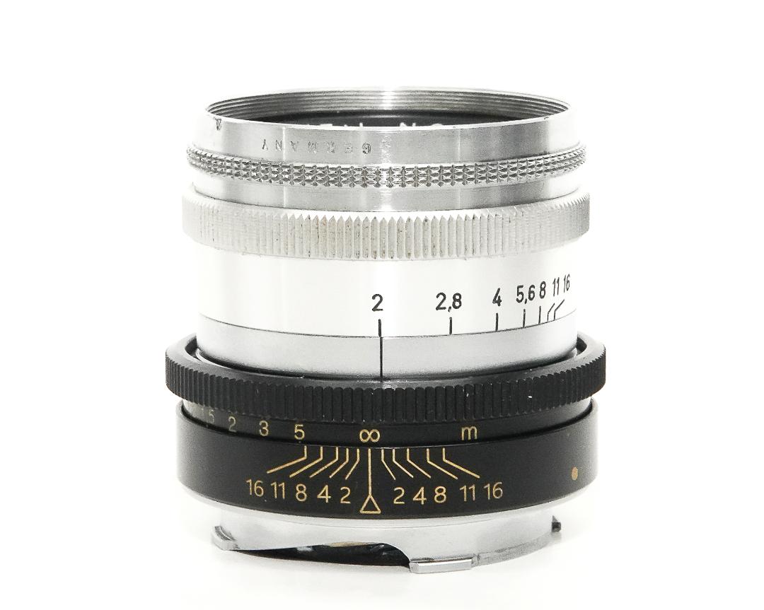 50/2 ULTRON    L/Mマウント (Voigtlander Germany) 　距離計連動   Sn 4503195の画像