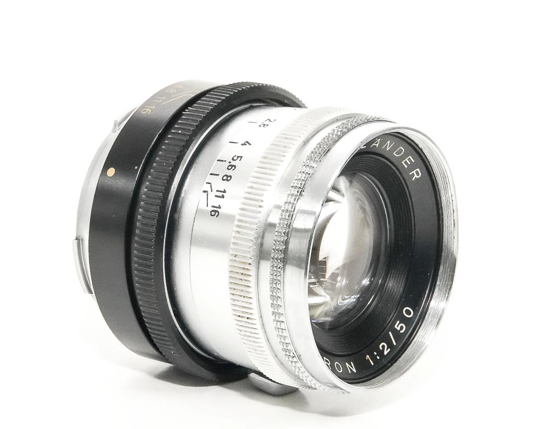 50/2 ULTRON    L/Mマウント (Voigtlander Germany) 　距離計連動   Sn 4503195の画像