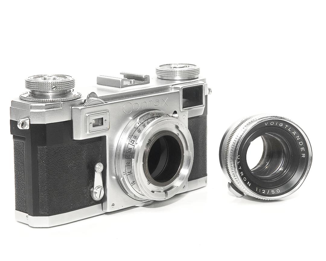Deckelマウント(Prominent)のレンズを→Contax レンジfinderカメラへ ∞ OK 　　　　 の画像