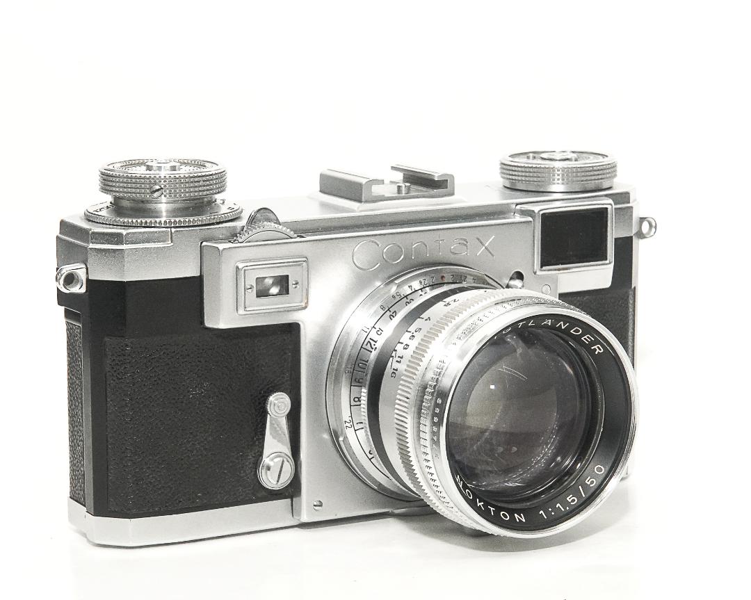 Deckelマウント(Prominent)のレンズを→Contax レンジfinderカメラへ ∞ OK 　　　　 の画像