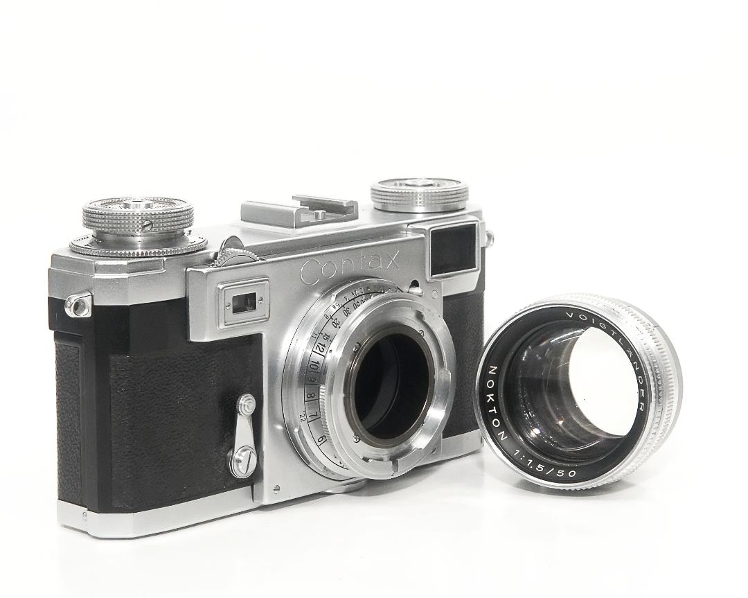 Deckelマウント(Prominent)のレンズを→Contax レンジfinderカメラへ ∞ OK 　　　　 の画像