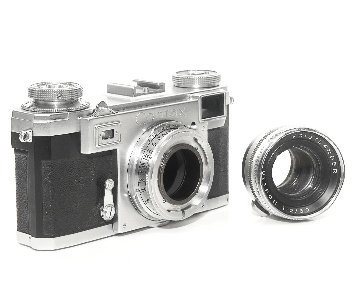 Deckelマウント(Prominent)のレンズを→Contax レンジfinderカメラへ ∞ OK 　　　　 の画像