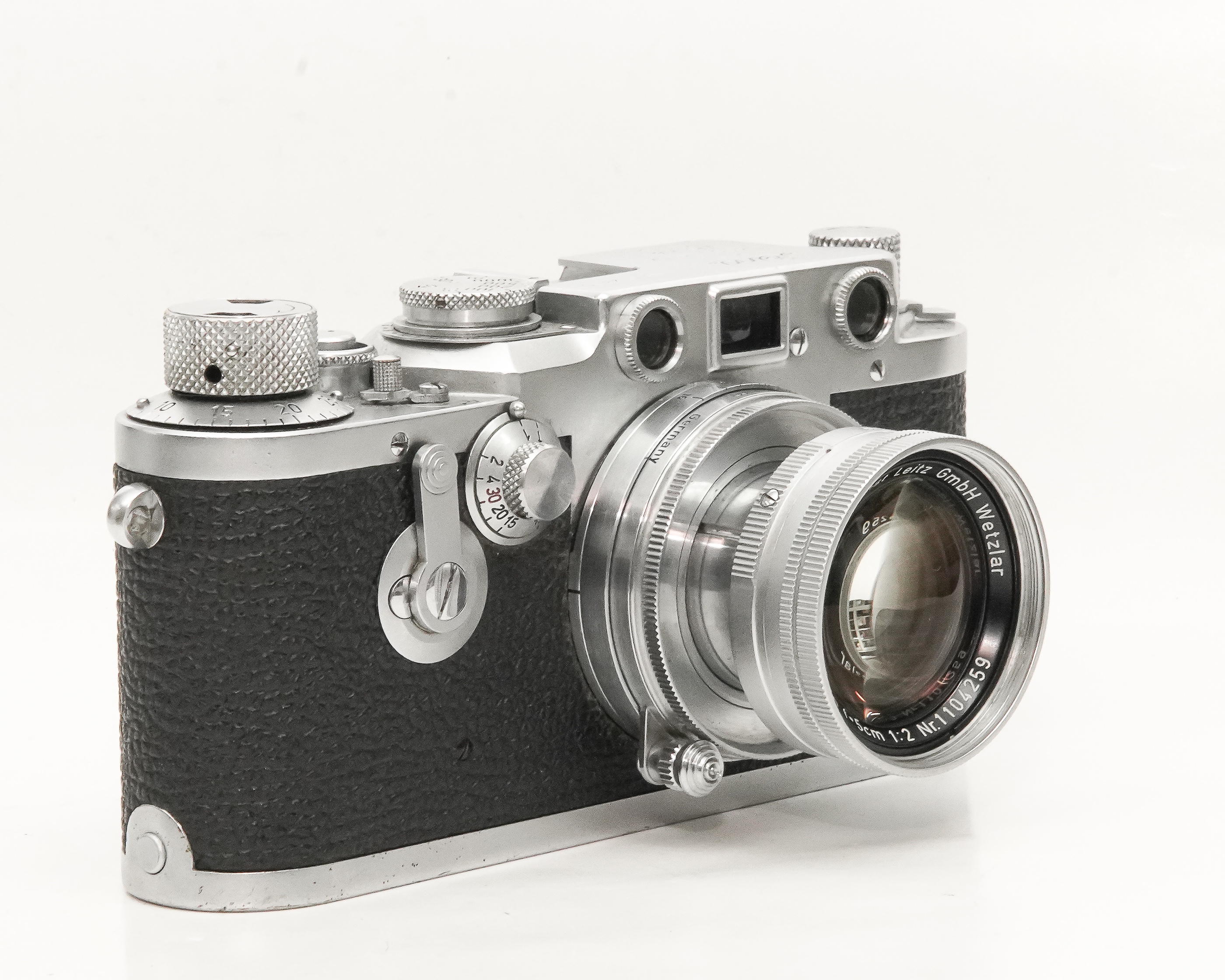 50/2 Summicron 沈胴    Sn,1104259  Wetzlar (Germany) ライカスクリュー      第1世代（1st）  アトムlensの画像