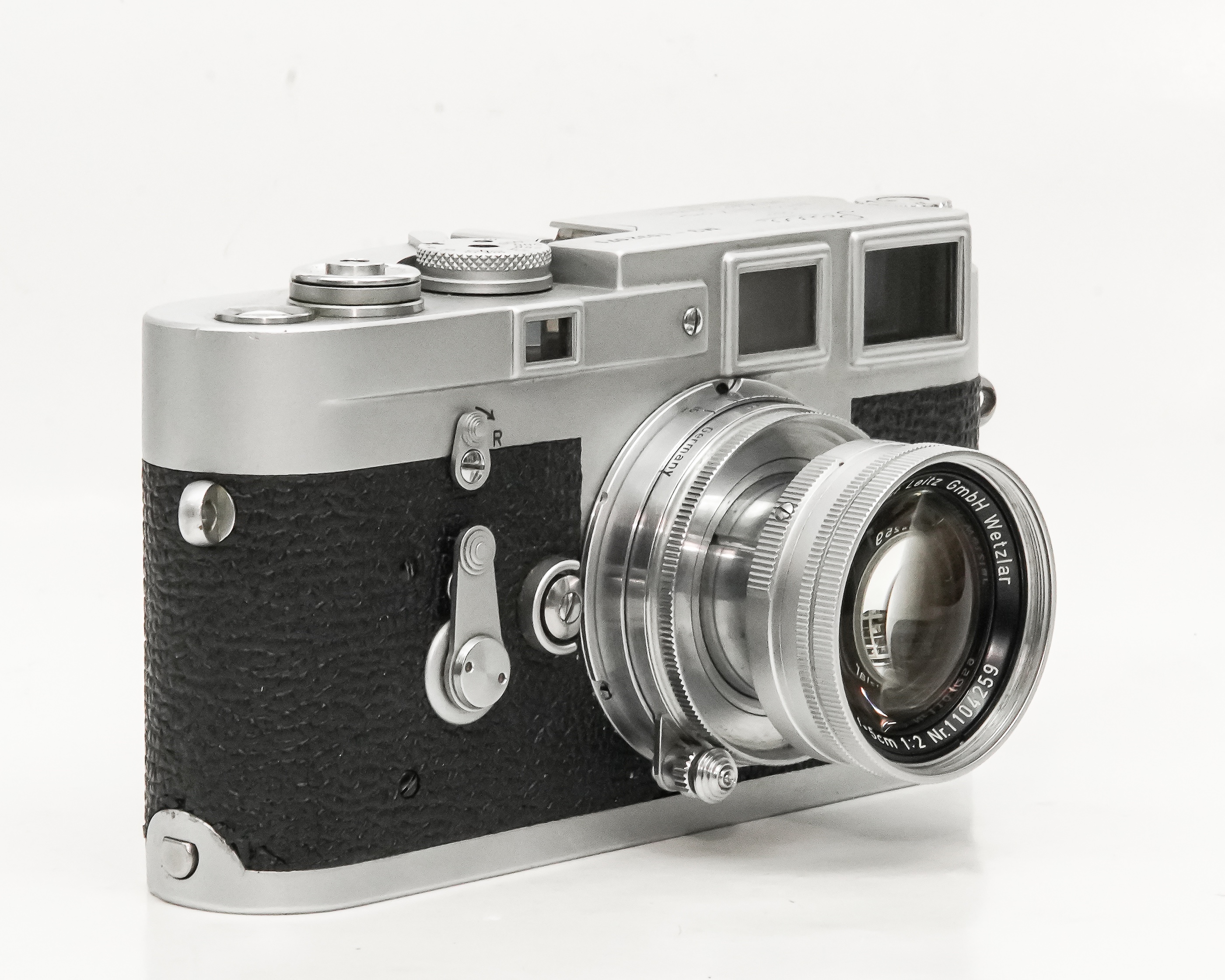 50/2 Summicron 沈胴    Sn,1104259  Wetzlar (Germany) ライカスクリュー      第1世代（1st）  アトムlensの画像